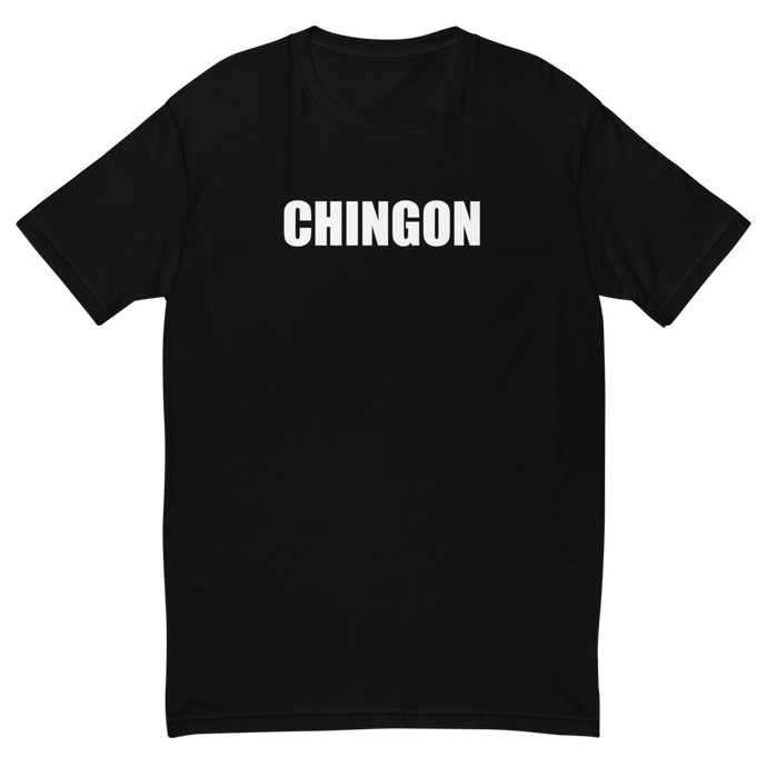 Chingon Mens Tee White Letters