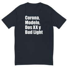 Load image into Gallery viewer, Mexican Beers Tee White Letters