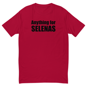 Anything for SELENAS Mens Black Letters