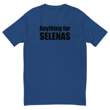 Load image into Gallery viewer, Anything for SELENAS Mens Black Letters