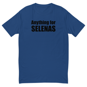 Anything for SELENAS Mens Black Letters