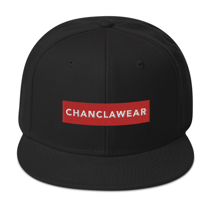 Red Stripe Chanclawear Snapback Hat